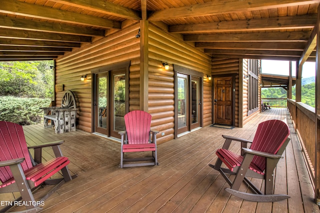 1551 Mountain Dreams Way, Sevierville, TN 37862 - view of deck
