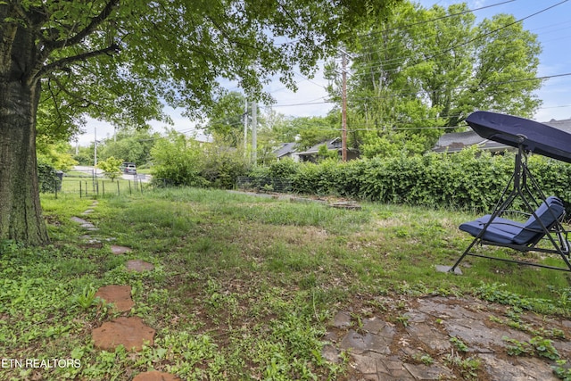 1321 N 4th Ave, Knoxville, TN 37917 - view of yard featuring fence