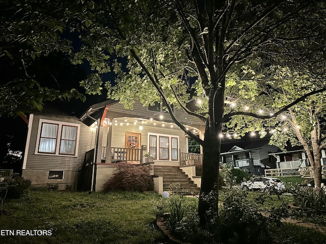 1321 N 4th Ave, Knoxville, TN 37917 - view of front facade featuring a porch and stairway