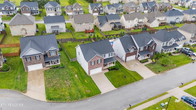 1724 Golden Nugget Ln, Knoxville, TN 37932 - aerial perspective of suburban area