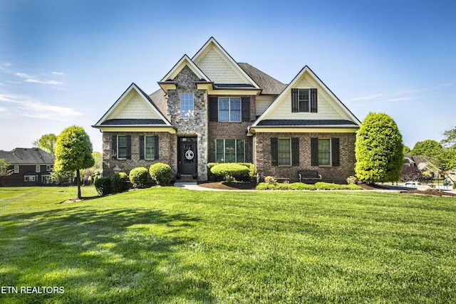 719 Lake Vista Ln Unit 3, Knoxville, TN 37934 - craftsman-style house featuring brick siding and a front lawn