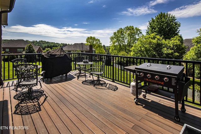 719 Lake Vista Ln Unit 3, Knoxville, TN 37934 - view of wooden deck