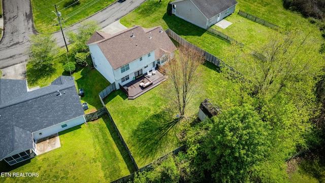 aerial view