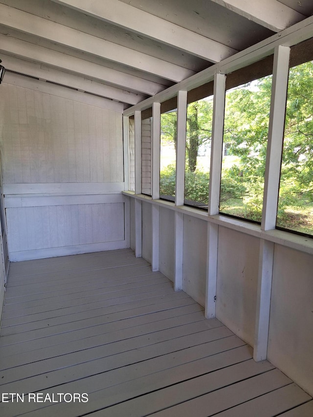 5828 Eldridge Rd, Knoxville, TN 37918 - view of unfurnished sunroom