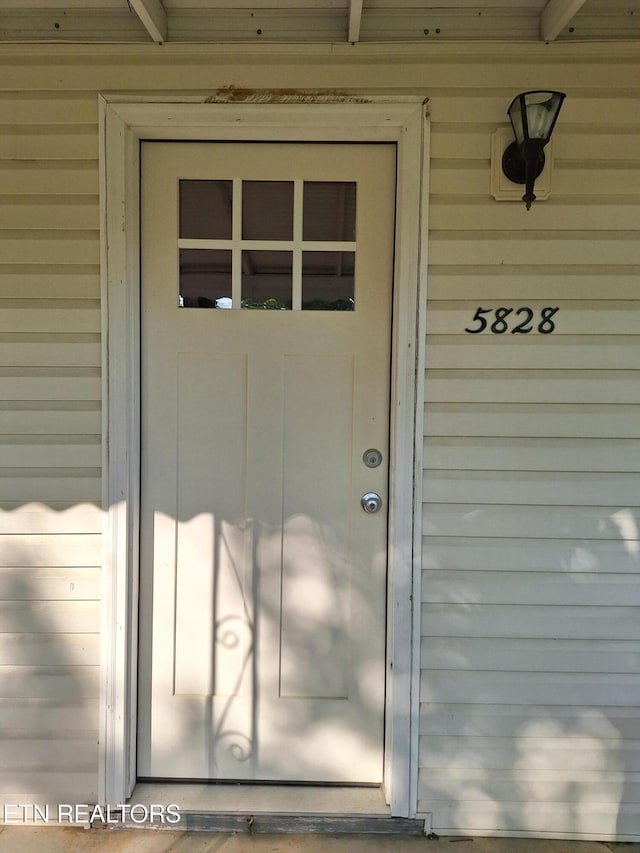5828 Eldridge Rd, Knoxville, TN 37918 - view of entrance to property