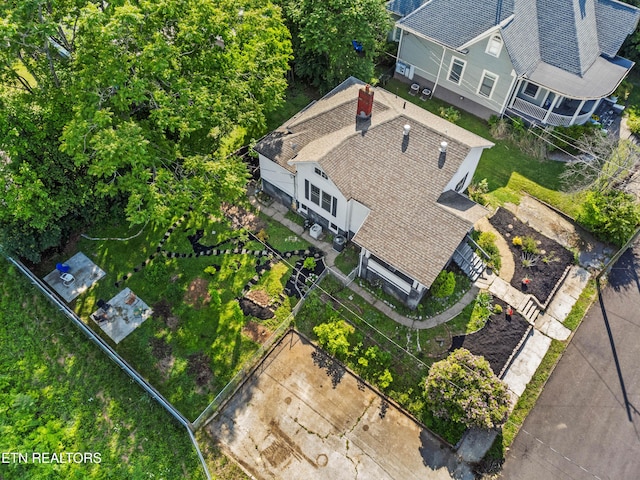 aerial view