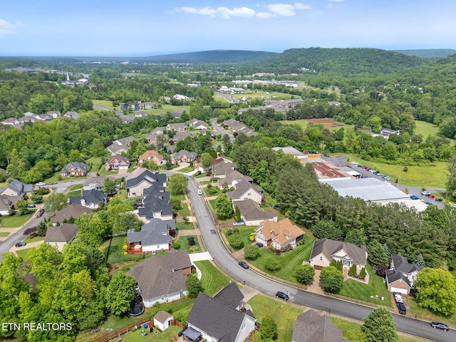 4322 Wellesley Dr, Ooltewah, TN 37363 - drone / aerial view with a residential view