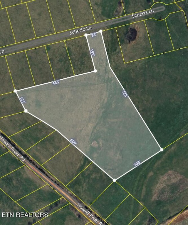 210 Schertz Ln, Rutledge, TN 37861 - map