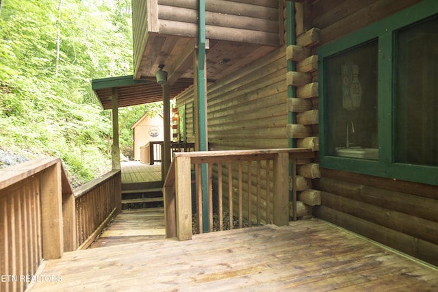 308 Black Mash Hollow Rd, Townsend, TN 37882 - view of deck