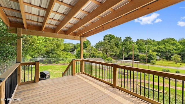 953 Maynard Ave, Knoxville, TN 37917 - view of deck