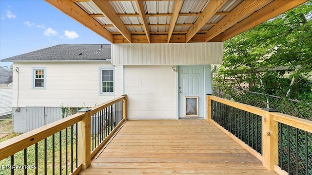 953 Maynard Ave, Knoxville, TN 37917 - view of wooden terrace