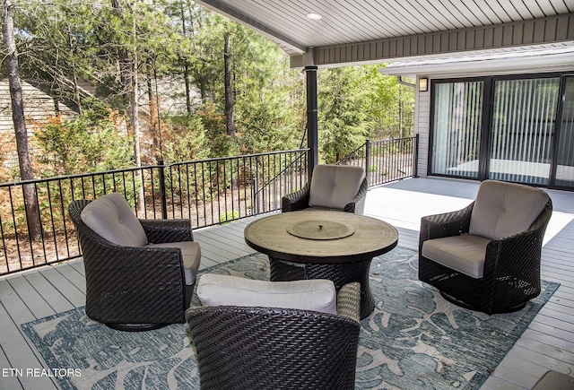 194 Forest View Dr, Crossville, TN 38558 - view of wooden terrace
