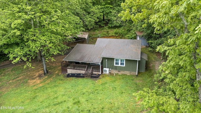 drone / aerial view