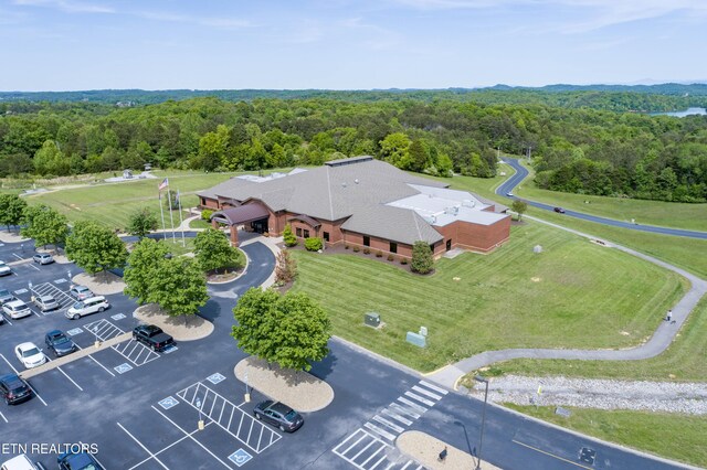 112 Naduli Trl, Vonore, TN 37885 - birds eye view of property featuring a wooded view