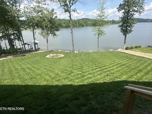 property view of water