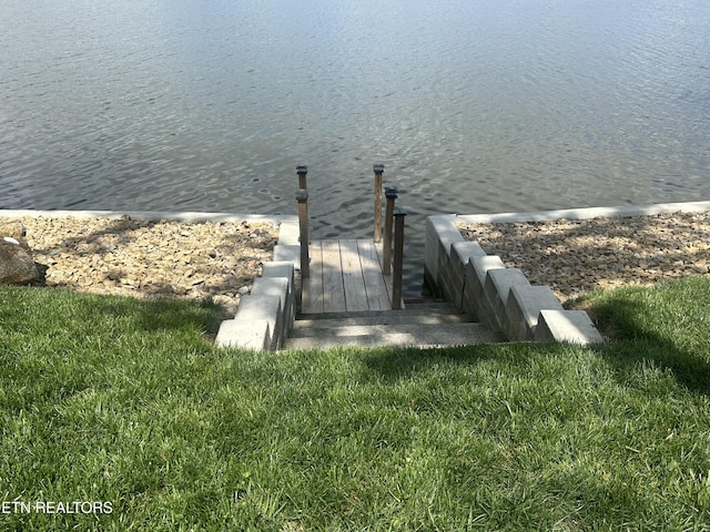 view of water feature