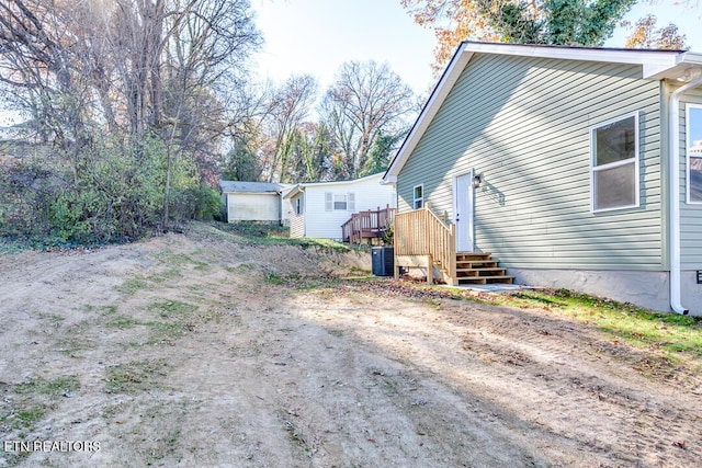 1624 Folsom Ave, Knoxville, TN 37917 - view of home's exterior featuring central AC unit