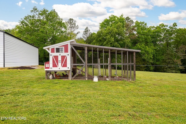 291 County Road 275, Niota, TN 37826 - view of poultry coop featuring a lawn