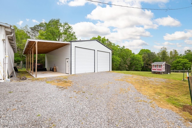 291 County Road 275, Niota, TN 37826 - garage with a detached garage
