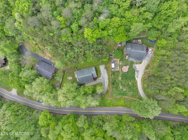 1045 Indian Gap Rd, Sevierville, TN 37876 - drone / aerial view