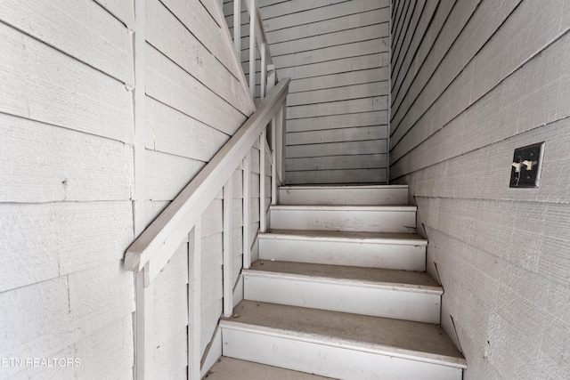 view of stairs
