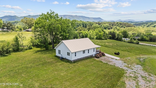 2738 Indian Creek Rd, Dandridge, TN 37725 - birds eye view of property with a mountain view