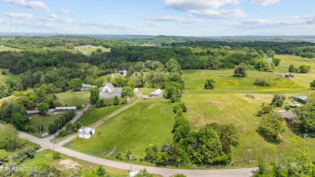 2738 Indian Creek Rd, Dandridge, TN 37725 - aerial view featuring a view of trees and a rural view