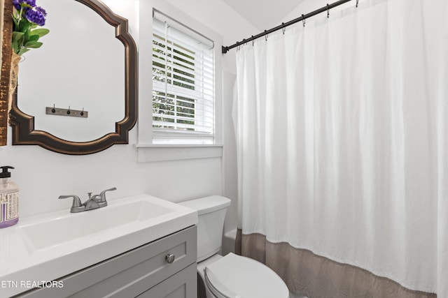 2738 Indian Creek Rd, Dandridge, TN 37725 - full bathroom featuring toilet and vanity