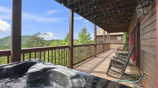 1644 Pinewood Way, Sevierville, TN 37862 - view of deck