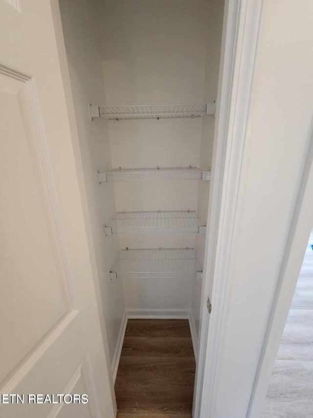 view of closet