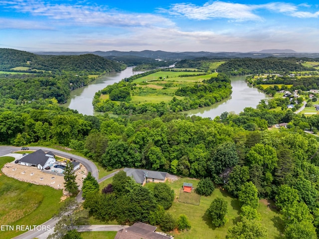 1819 Big Buck Ln, Sevierville, TN 37876 - view of property location with a water and mountain view and a forest