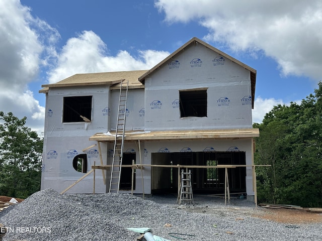 view of property in mid-construction
