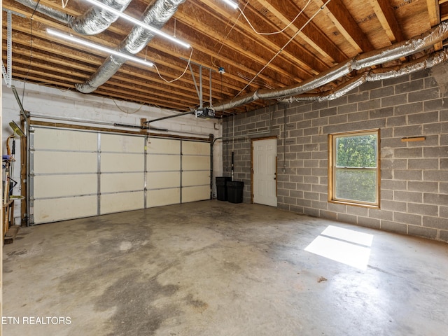 155 George Thomas Rd, Vonore, TN 37885 - garage featuring a garage door opener