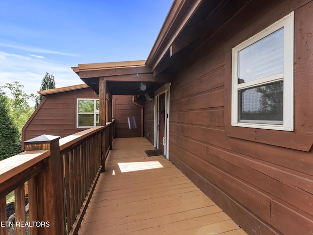 155 George Thomas Rd, Vonore, TN 37885 - view of wooden deck