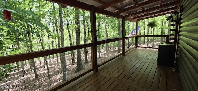2165 Street Place Loop, Monterey, TN 38574 - view of wooden terrace