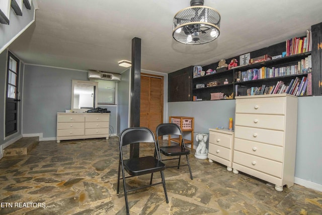 941 Pine Top St, Lenoir City, TN 37772 - living area with baseboards and stone finish flooring