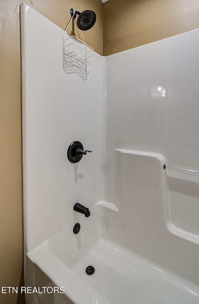 full bathroom featuring walk in shower
