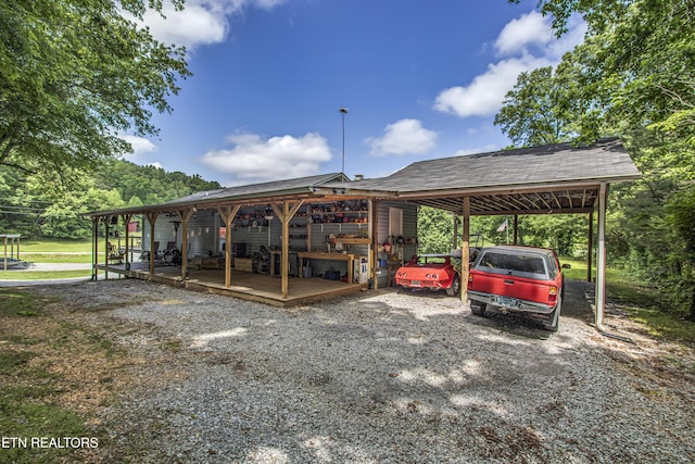 325 Correll Ridge Rd, Decatur, TN 37322 - view of vehicle parking with gravel driveway
