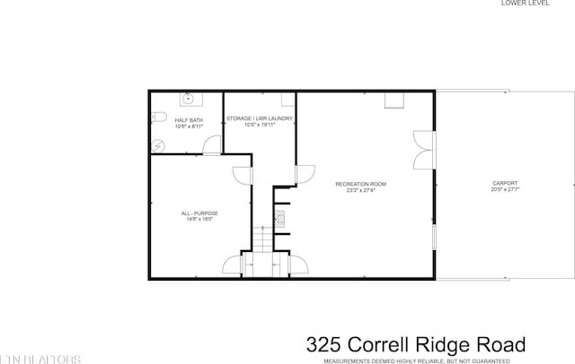 325 Correll Ridge Rd, Decatur, TN 37322 - floor plan / room layout