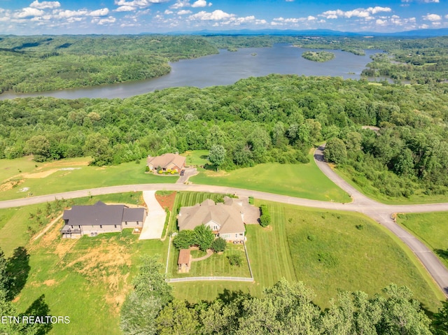 205 Melea Ln, Kingston, TN 37763 - drone / aerial view of a nearby body of water and a forest