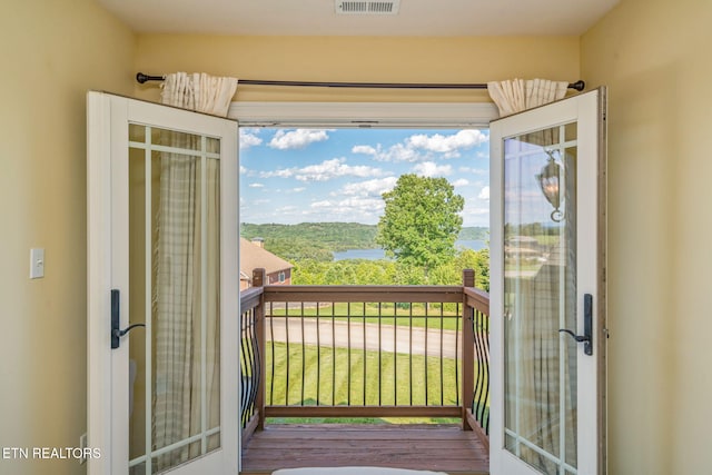 205 Melea Ln, Kingston, TN 37763 - doorway to outside with a water view