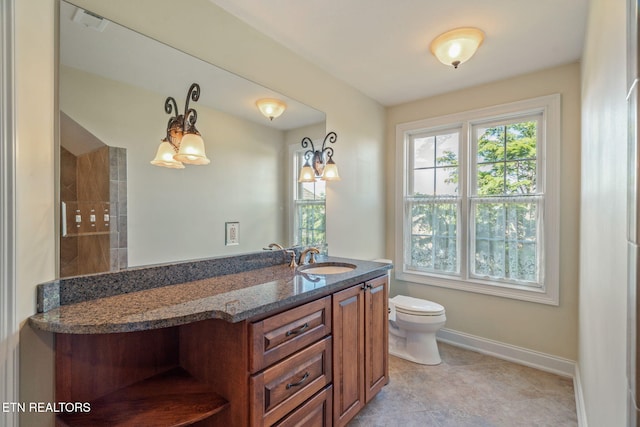 205 Melea Ln, Kingston, TN 37763 - bathroom with vanity, toilet, and baseboards