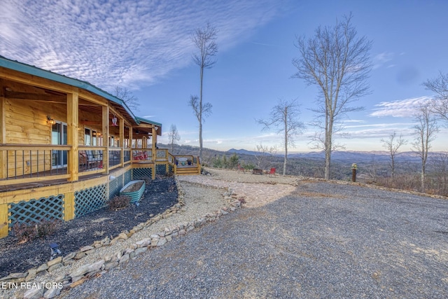 1898 Kennedy Way, Del Rio, TN 37727 - view of yard with a mountain view