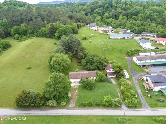 375 Rainbow Rd, Sevierville, TN 37862 - aerial view with a forest view