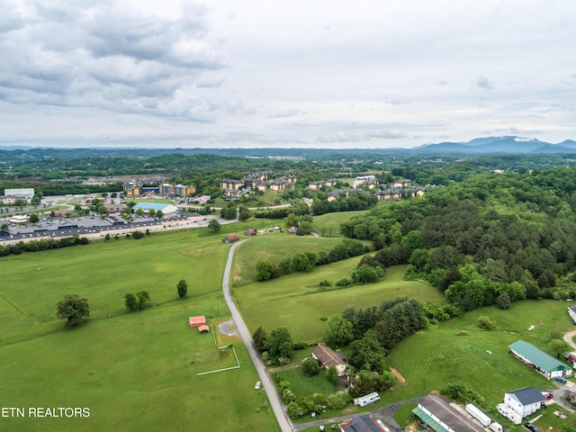 375 Rainbow Rd, Sevierville, TN 37862 - birds eye view of property with a mountain view
