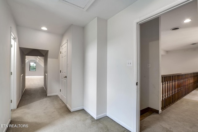 2000 Robinson Dr, Lenoir City, TN 37772 - hallway with carpet, baseboards, and recessed lighting