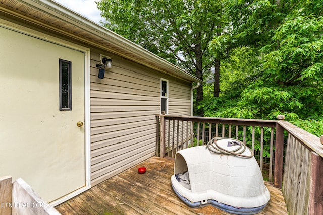7726 Misty Point Way, Knoxville, TN 37914 - view of wooden terrace