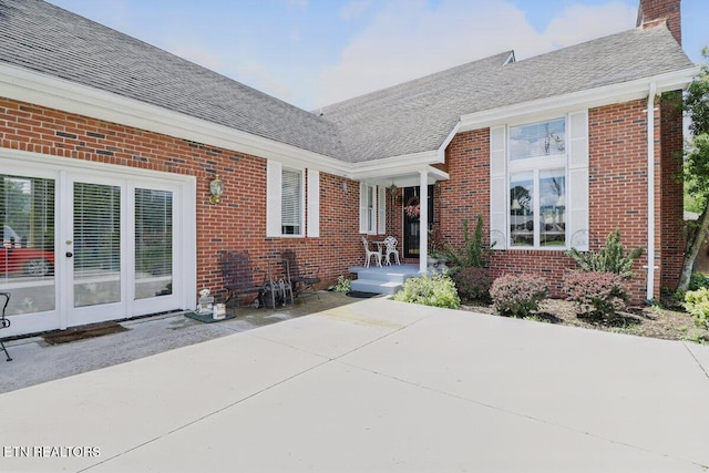 523 N 30th St, Middlesboro, KY 40965 - view of patio / terrace featuring french doors