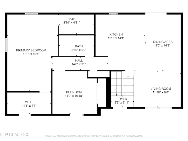 10212 Birch Hill Ln, Knoxville, TN 37932 - property floor plan