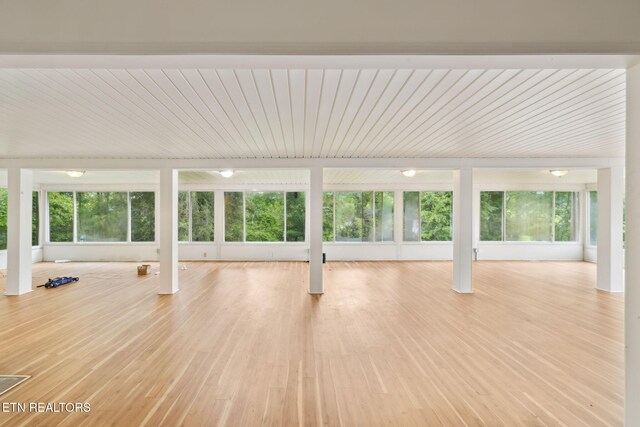 138 Lilac Dr, Lafollette, TN 37766 - workout area featuring wood finished floors